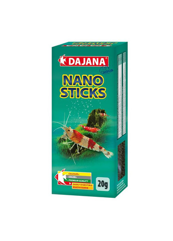 DAJANA NANO Sticks Гранулированный корм для пресноводных и морских ракообразных, креветок (35мл/20гр) (5804) Dajana Pet (278308356)