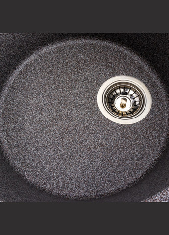 Гранітна мийка для кухні 5847 ONYX матова (мікс) Platinum (269792989)