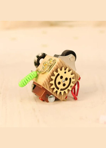 Развивающая игрушка Бизикуб "Дорожный" TG200139 5х5х5 см Temple Group (364888739)