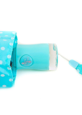 Бирюзовый женский компактный зонт автомат z24918-4 Zest средний (368540782)