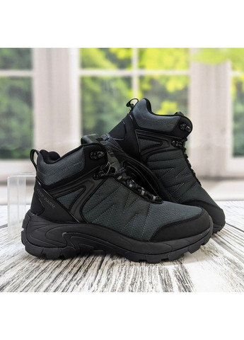 Серые зимние мужские зимние ботинки Yike