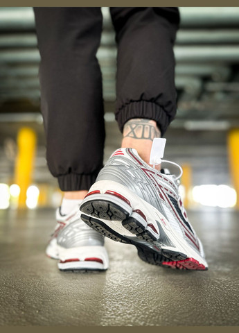 Серые всесезонные кроссовки мужские new balance 1906r silver classic crimson gray | нью беланс 1906r серые No Brand