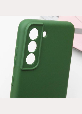 Чехол TPU Liquid Silk Full Camera для Samsung Galaxy S21 FE Getman (360627830)