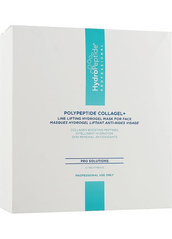 Набір масок для обличчя PolyPeptide Collagel Face 12шт (770842-12465) HydroPeptide (368639039)