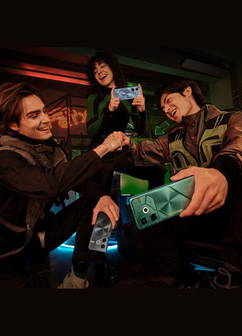 Смартфон POVA 6 NEO (LI6) 6.78" 8/128ГБ, 2SIM, 7000мА • рік, Comet Green Tecno (316391347)