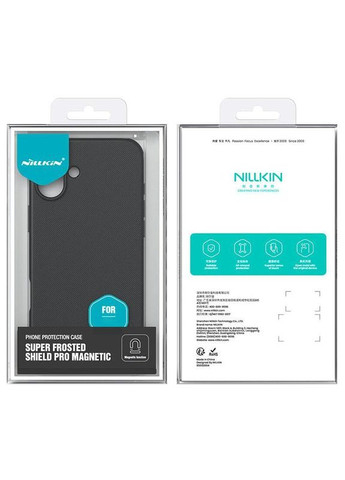 Чохол Matte Magnetic Pro для Apple iPhone 17 (6.3") Black Nillkin (366833044)