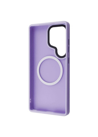 Чохол Matte Insane Case with Magnetic Ring light purple Wave Samsung Galaxy S25 Ultra (365749395)