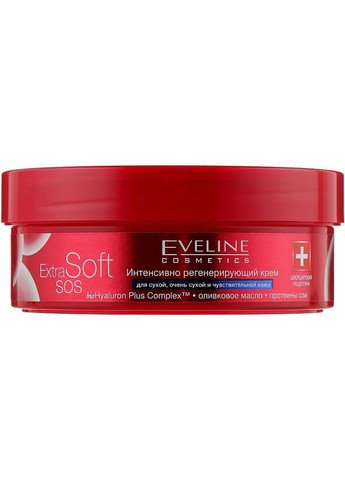 Интенсивно регенерирующий крем Extra Soft Intensely Regenerating Cream 200ml (216995-21084) Eveline Cosmetics (368660033)