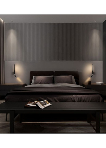 Бра LED 27007 Чорний 43х5х9 см. Sunnysky (369401144)