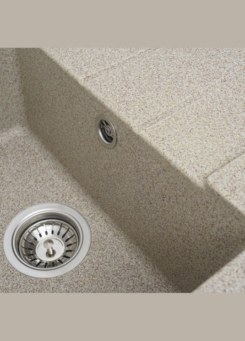 Гранитная мойка для кухни INTENSO 6550 матовая Карамель Valeso (357494636)