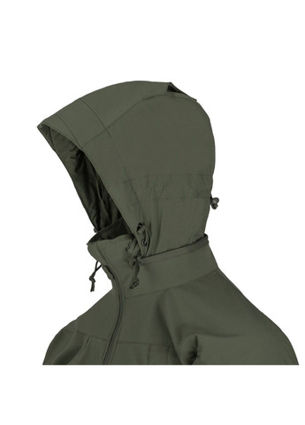 Темно-зеленая демисезонная куртка helikon blizzard stormstretch taiga green Helikon-Tex