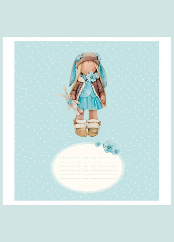 Зошит 12_арк. КОСА лінія "Поліграфіст"/ Дівчинка Фабрика Поліграфіст (342416454)