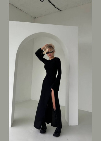 Чорна кежуал плаття а-силует FashionYouWant однотонна