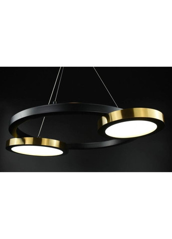 Люстра светодиодная подвесная LED светильник для квартиры на потолок лэд 26747 Черный 35-150х55х80 см. Sunnysky (335975279)