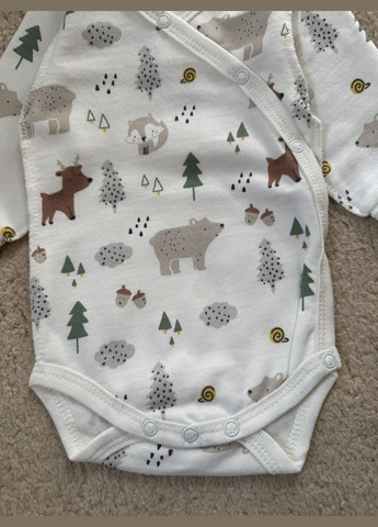 Боди футер для новородженного No Brand Боді (303633204)