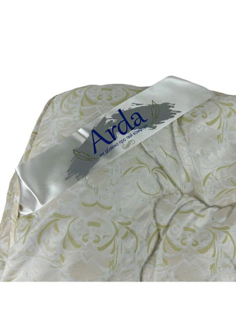 Ковдра двоспальна закрита Візерунок 20396 175х215 см молочна Arda (335583766)