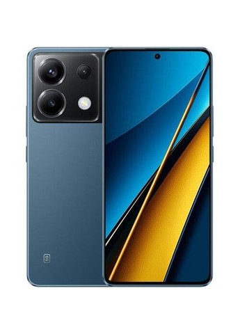 Смартфон Poco X6 5G 8/256GB NFC голубой Xiaomi (284420250)