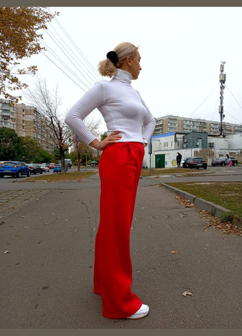 Брюки палаццо красные 2 Льва (356505901)