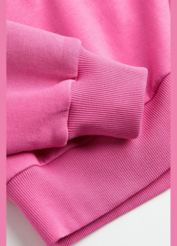 Свитшот флис,розовый, H&M - крой розовый - (285817192)
