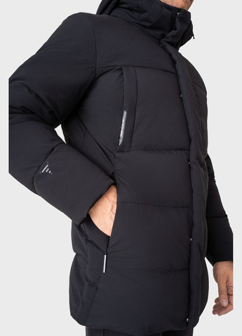 Чорна зимня куртка чорна з технологією "windproof" 3xl Avecs