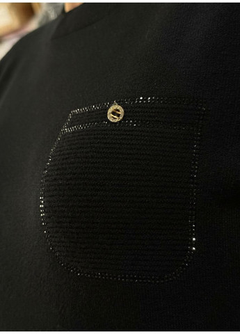 Черный свитер "cashemere" Anastasimo