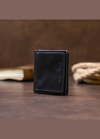 Вертикальное портмоне с монетницей из глянцевой кожи на магните синее (sku_11332) No Brand (327819540)