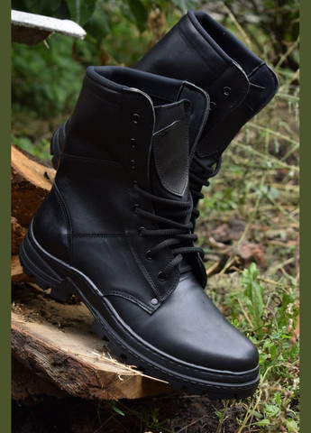 Женские Тактические Демисезонные Берцы. 36-48р Черные. Полностью Натуральная кожа! MSDF-2101 No Brand (301138844)