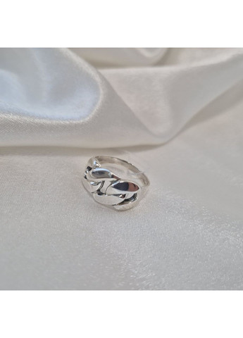 Серебряное кольцо без камней Цепь размер черненное серебро 925 пробы 1922к 4.96г Nobrand (367268844)