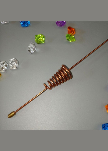 Рамка для біолокації обміднена з резонатором конусна спіраль+подарунок No Brand (342384734)