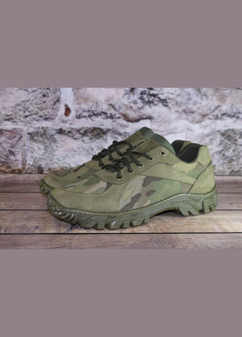 Кроссовки Мужские Демисезонные Тактические. 36-48р Олива+Пиксель. Гидрофобная кожа! MSDM-1043 No Brand (301147965)