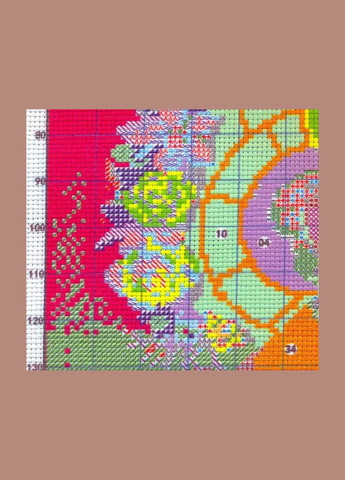 Набір для вишивання за нанесеною на канву схемою "Religious figure 9". AIDA 14CT printed, 41*53 см Joy Sunday (313613024)