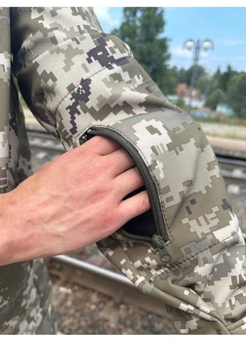 Куртка софтшел піксель v2 No Brand (361409045)