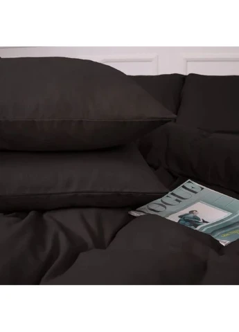 Постельное белье 002 Black Фланель 175х210 (2200009648250) Mirson 002 Black Фланель 175х210 Двоспальний (379101004)
