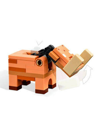 Конструктор Minecraft Засада у портала в Нижний мир 352 деталей (21255) Lego (281425627)