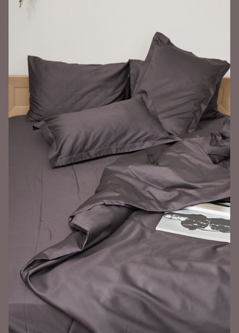 Комплект постільної білизни сімейний 143х210х2 наволочки 2х50х70 Satin Premium (MS-820000411) Moon&Star Rain Cloud (284416619)