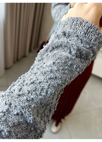 Сірий демісезонний светр жіночий повсякденний пуловер Style Point