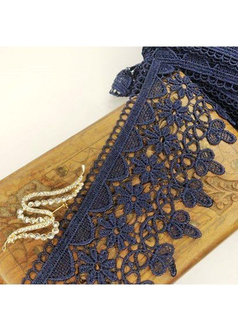 Мереживо макраме 8,5 см (20 м) Колір синій темний (19-Y10912-2) Plus-plus (352746135)