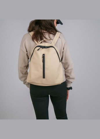 Компактный женский рюкзак в экокожи, молочный цвет ToBeYou like (293247138)