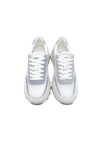 Білі всесезонні жіночі кросівки білі шкіряні l-10-54 23 см (р) Lonza