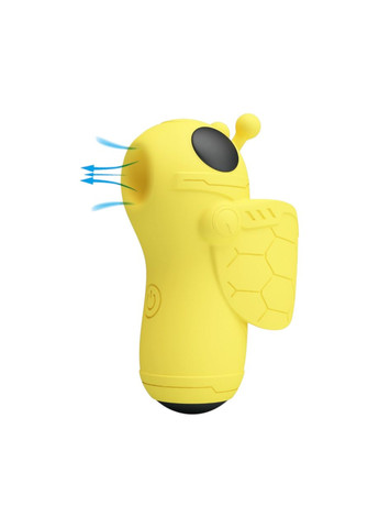 Стимулятор для жінок жовтий у вигляді бджоли з вібрацією Pretty Love "Magic Bee" LyBaile (315631771)