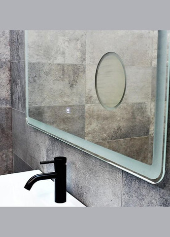 Дзеркало LED DE-M3051 120смх75см, підігрів + збільшувальна лінза Dusel (316720477)