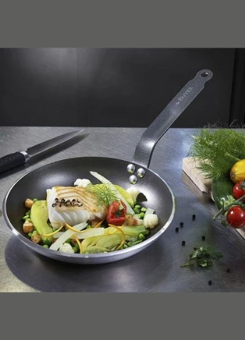 Сковорода без кришки Сhoc Resto Induction 32 см 8480.32 De Buyer (316622462)