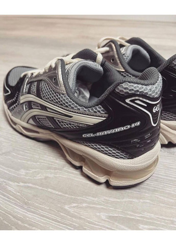 Чорні Осінні кросівки чоловічі asics gel-kayano 14 black silver асікс гель каяно 14 No Brand