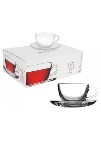 Чайный сервиз Basic Bronze из 12 предметов (97948) Pasabahce (334009438)