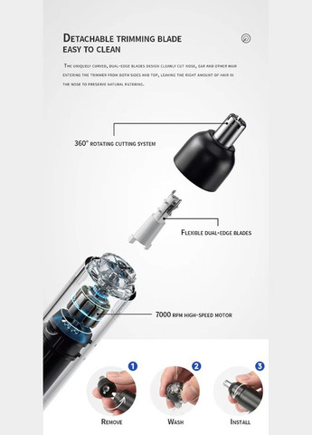 Тример для носа та вух EN005 Enchen (307802662)