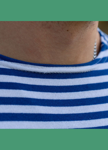 Тільняшка з довгим рукавом Синя смужка Klost (317665803)