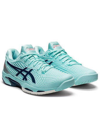 Бірюзові осінні кросівки solution speed ff 2 clear бірюзовий Asics