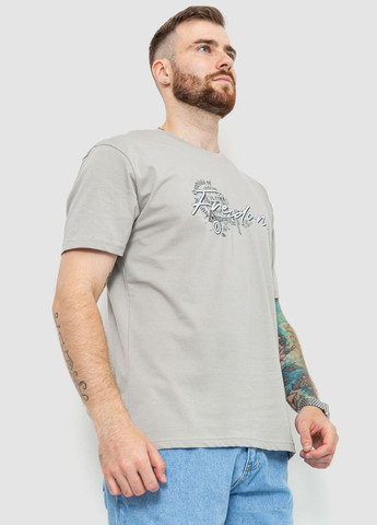 Комбинированная футболка мужская батал, цвет белый, Ager