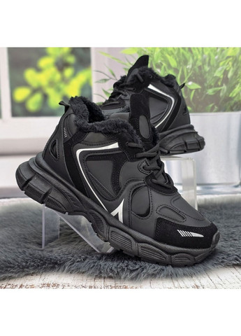 Зимние ботинки женские Fashion из искусственной кожи