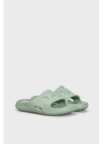 Бирюзовые тапочки locker v sl turquoise 3028095-348 Under Armour